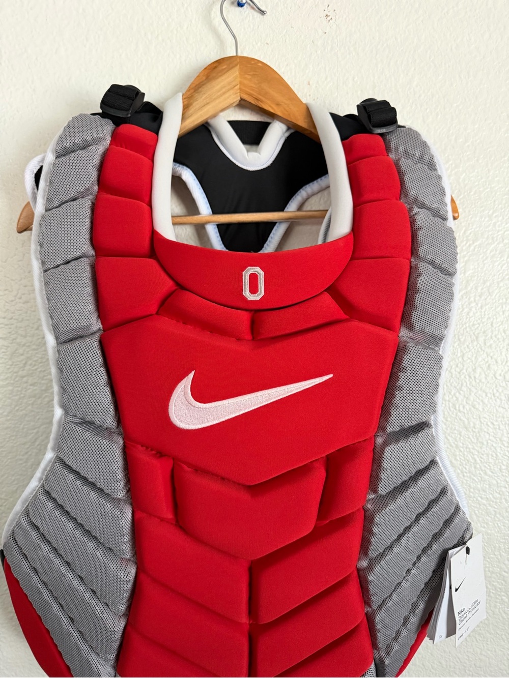 Nike Diamond Elite Ohio State PE Baseball Catchers Chest Protector Men Size 17" - Picture 2 of 13
